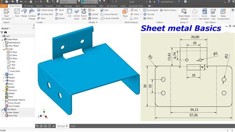 inventor sheet metal parts